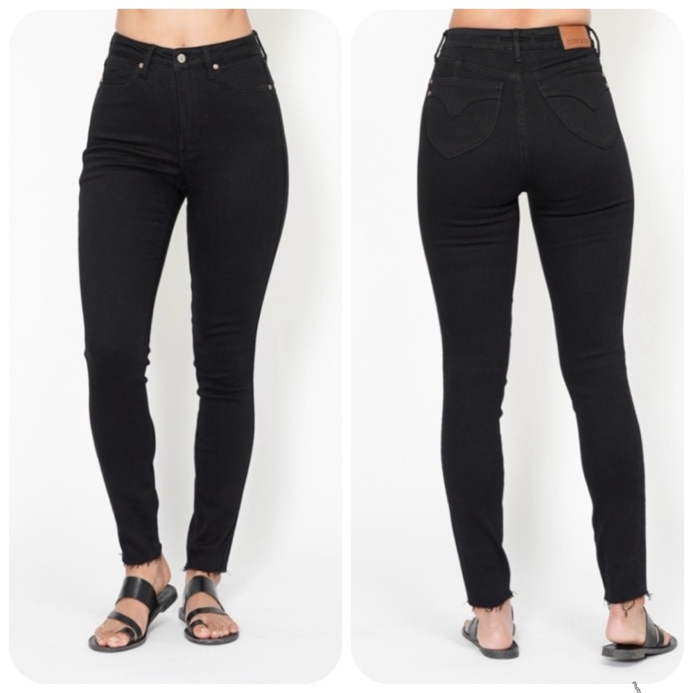 Judy Blue Jeans Women’s 1/25 Black High Waist Skinny NWT!